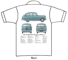 Standard Vanguard Phase 1a 1953-55 (blue) Polo